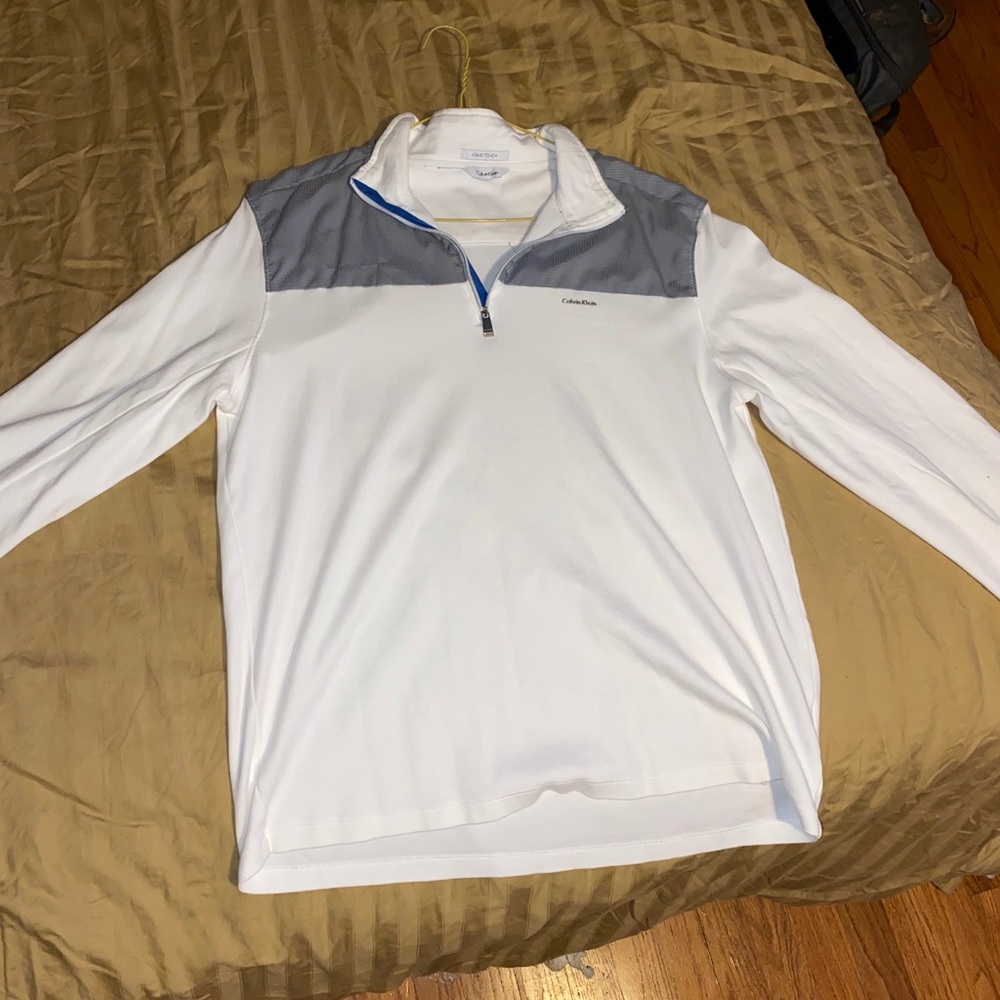 Calvin Klein half zip! Size: Small
